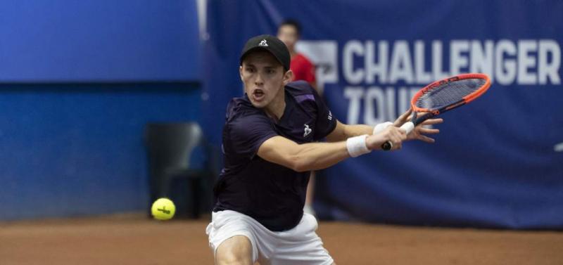 Piros Zsombor a selejtező első körében nem tudott győzni a meccslabdák ellen.