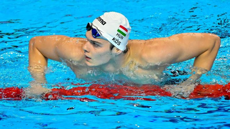 Kós Hubert tartalékos státuszban is könnyedén átlépett a legerősebb számának akadályain.